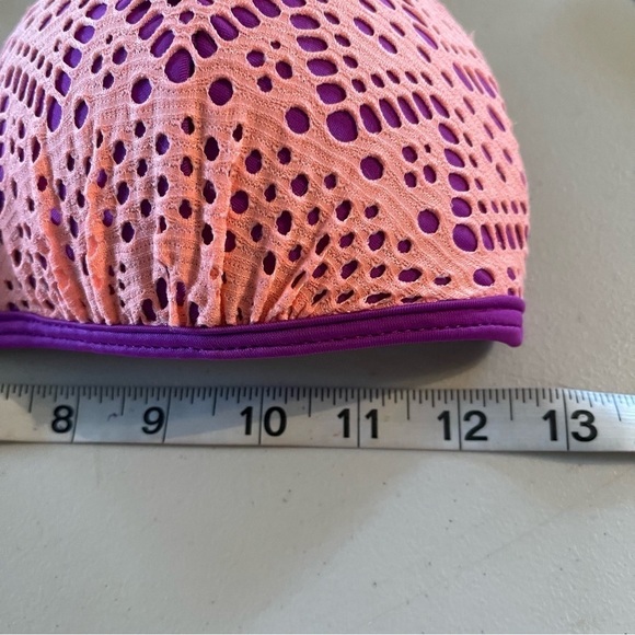 Snce padded zig bikini top size XL padded purple - Picture 7 of 7